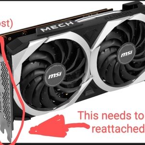 MSI MECH X2 - RX 6600 *READ DESC*